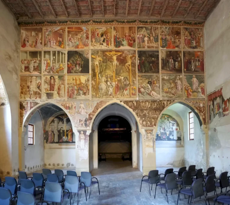 I grandi tramezzi affrescati rinascimentali